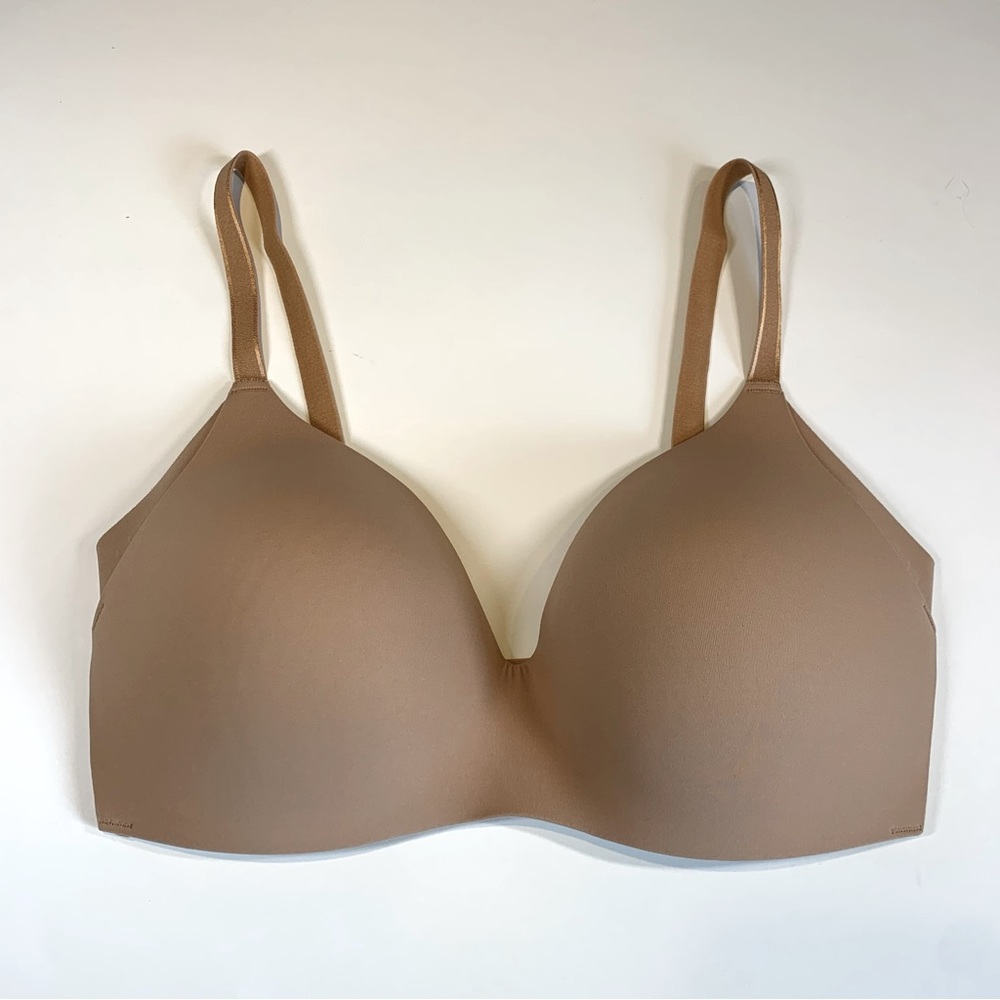 Size 6 KNIX nude wingwoman contour bra 32DD 34DD 32E - Picture 1 of 14